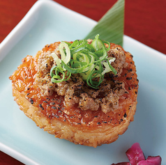 葱味噌の焼きおにぎり