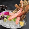 料理メニュー写真&nbsp;かに刺し