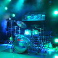 ステージ(照明3)ドラムセット