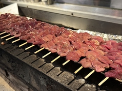 ◎職人の技術で串焼きをさらに美味しく