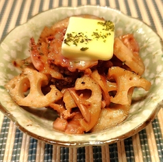 土浦れんこん塩辛バター