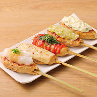 《看板メニュー！》ジャンボつくね串