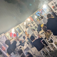 糸島海鮮牡蠣小屋 OKUITO 七輪BBQ ビアガーデン奥糸の雰囲気2