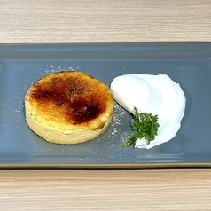 クリームチーズブリュレ