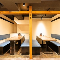 2名様～8名様までの半個室もご用意☆酒場の料理とお酒を楽しみつつ、空間も大切にできるお席もご用意しております♪