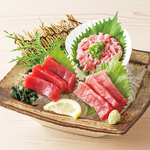 やっぱりまぐろ！を中心とした鮮度抜群の刺身！他にも一品料理も多数ご用意。