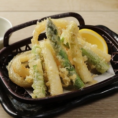 アスパラ天ぷら