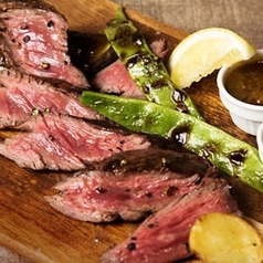 牛ハラミの炭火焼き