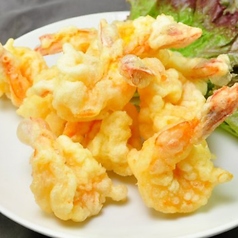 エビ天ぷら/八宝菜
