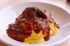 名物！牛タンデミグラスオムライス！