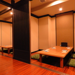 全席完全個室完備