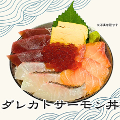 ダレカトサーモン丼【梅】