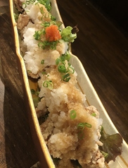 鶏の唐揚げおろしポン酢のせ