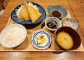 料理メニュー写真&nbsp;境港のアジフライ定食 2尾