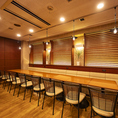 テーブル席の配置はご相談次第で自由にアレンジ可能！