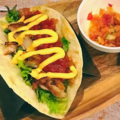 料理メニュー写真&nbsp;【人気No.3】サルサ&チーズのチキンタコス