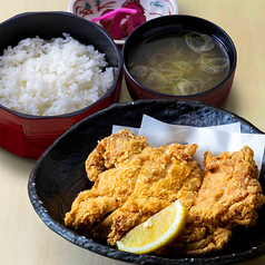 ジューシー鶏塩から揚げ定食