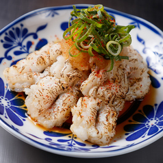 淡路島ハモの鉄板炙り焼き おろしぽん酢