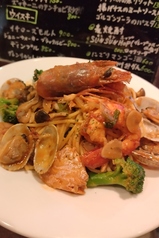 魚介のトマトソース
