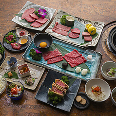 隠れ家 焼肉 ニクノトリコのコース写真