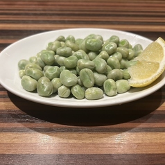 そら豆の塩ゆで