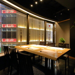 落ち着いた完全なプライベート空間でお食事を…