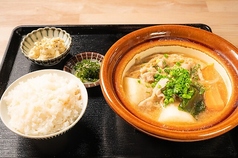 貝出汁豚汁定食