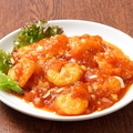 料理メニュー写真 えびチリ