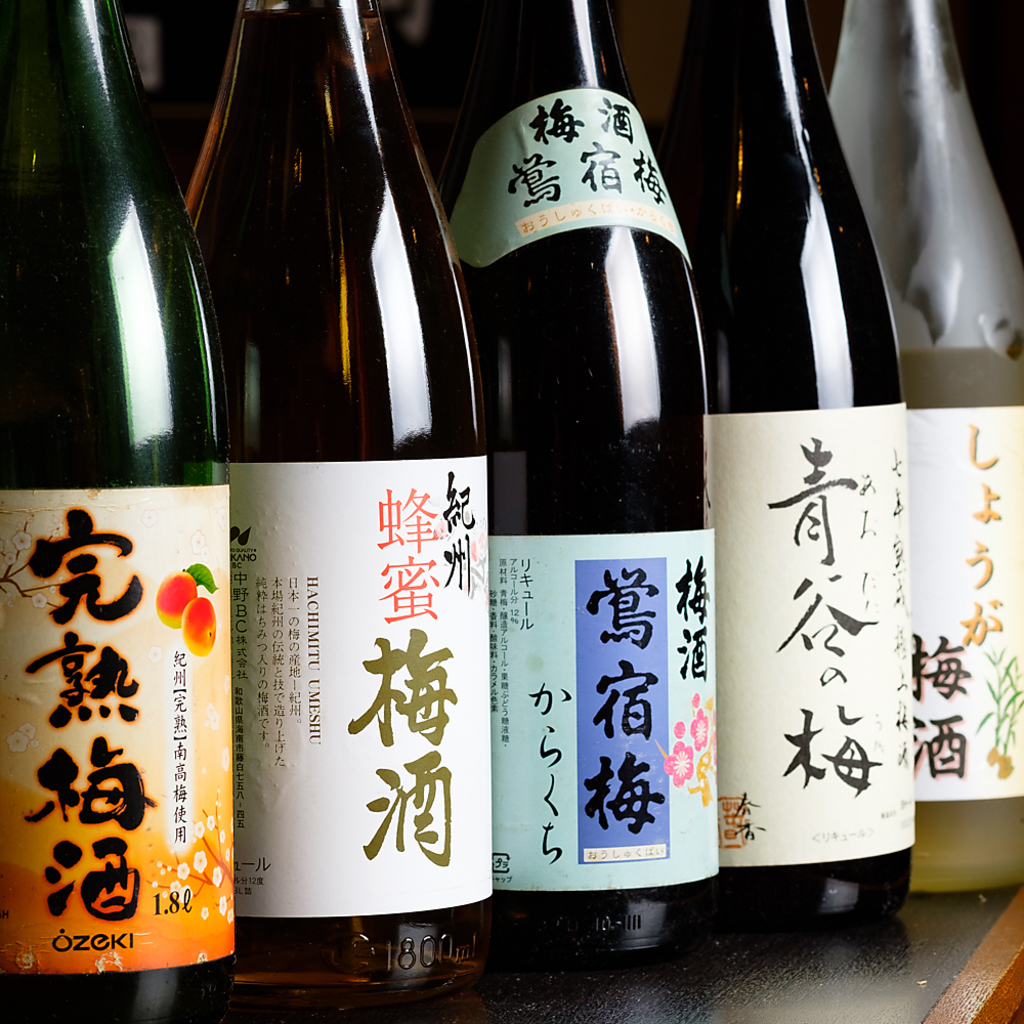 【モツ鍋も大好評◎】こだわりの梅酒・焼酎も多数取り揃えております☆