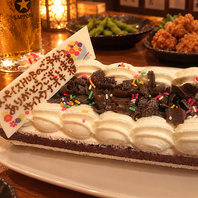 サプライズケーキ◎