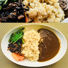 薬膳カレーセット[豆腐プリン、オーガニックコーヒーor紅茶つき]