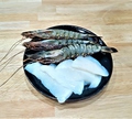 料理メニュー写真 海鮮盛　イカとエビ