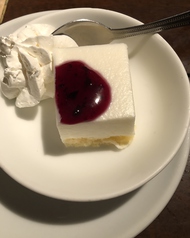 レアチーズムースケーキ