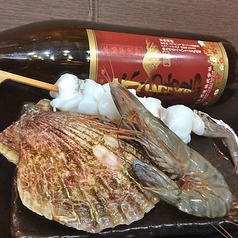 海鮮焼きor蒸し5種セット