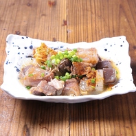 こだわりの牛すじ煮込み