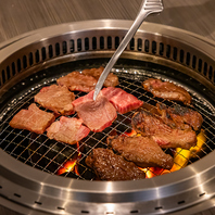 ◆炭で焼き上げることで、お肉の食感をより楽しめる