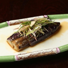 茄子 香味野菜とポン酢