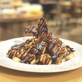 料理メニュー写真&nbsp;バナナパンケーキ（チョコ ）