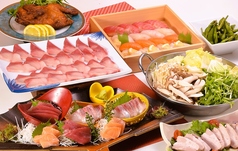 いちの膳のコース写真