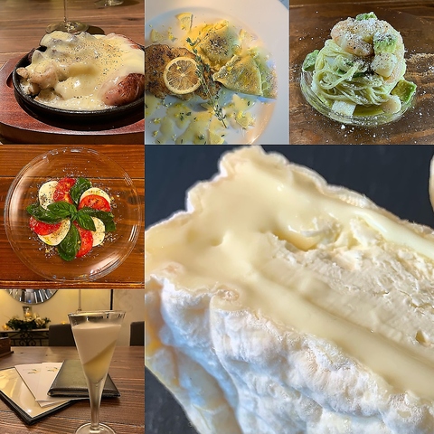 チーズ好きにとって夢の空間でございます。世界のチーズと最高のお料理を堪能あれ！