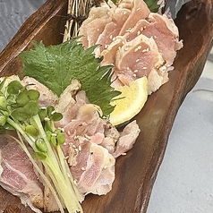 宮崎県産 赤鶏のモモ・ムネ刺し盛り