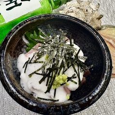 マグロの山かけ