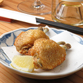 料理メニュー写真&nbsp;手羽先一夜干し揚げ（2本）