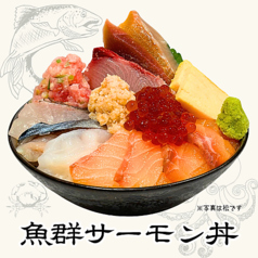 魚群サーモン丼【竹】