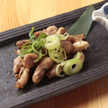 料理メニュー写真&nbsp;鶏もつの鉄板焼き　美唄風