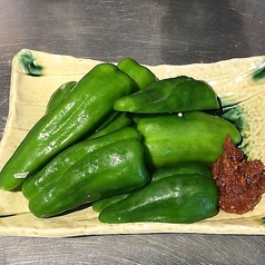 辛味噌ピーマン