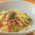 料理メニュー写真&nbsp;ふわとろ半熟卵のクリーミーカルボナーラ