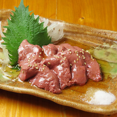 馬生レバ刺し