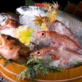 ≪旬食材のお料理を堪能≫「博多花蔵」が厳選した新鮮お魚＆貝を存分に味わってください。新鮮お魚のお造りは、見た目も華やか＆鮮度バツグン。柔らかな食感と、魚肉特有のほのかな甘みをお楽しみ下さいませ。その他、新鮮食材を使用したコース料理も多数揃えております。