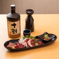 河内鴨の造り盛り